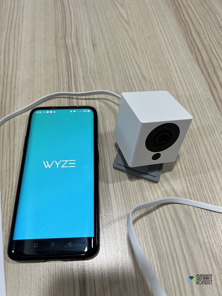 wyze cam try on new phone
