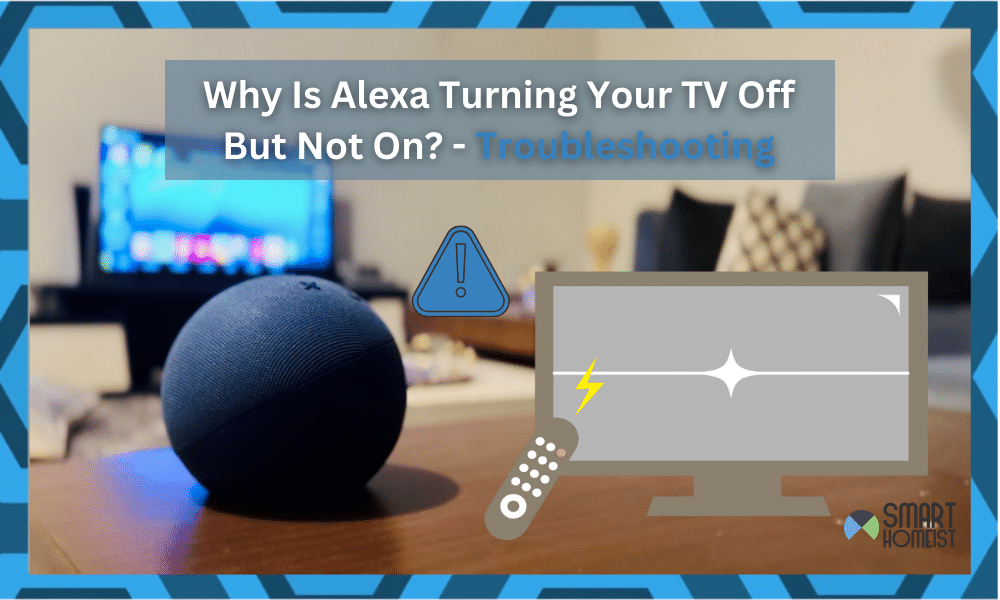 alexa won't turn on tv but will turn off