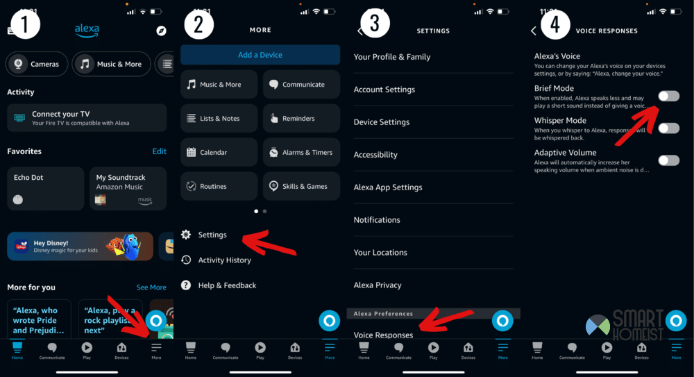 disable brief mode