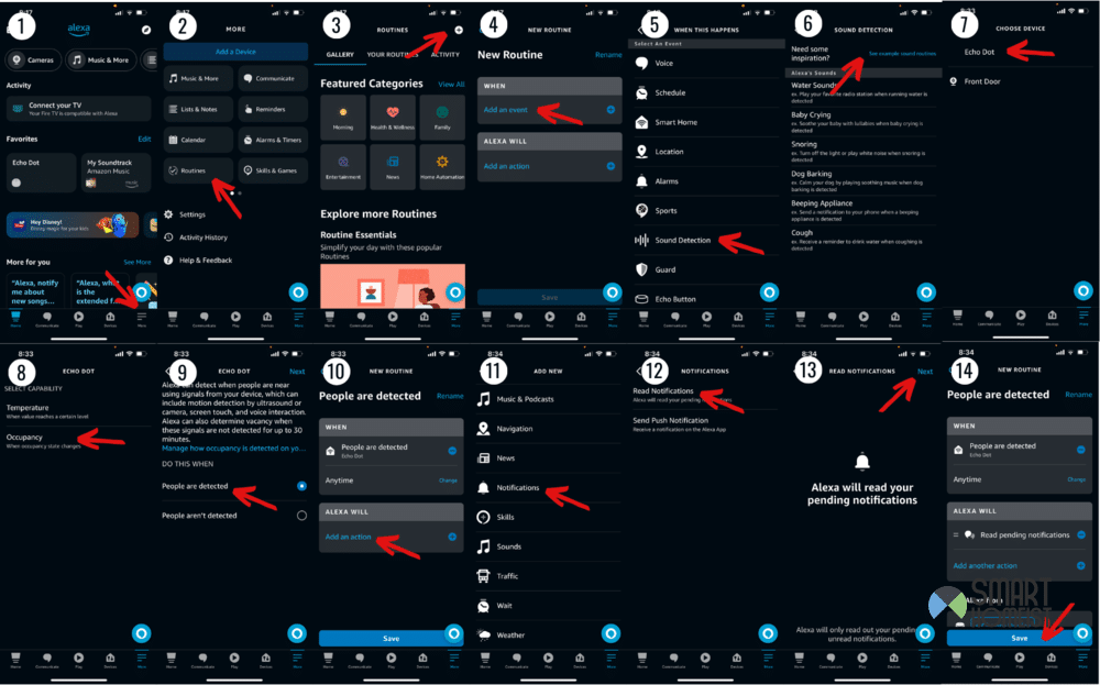 enable occupancy routine