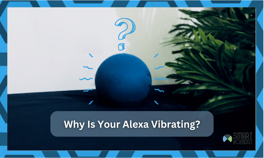 why is my alexa vibrating