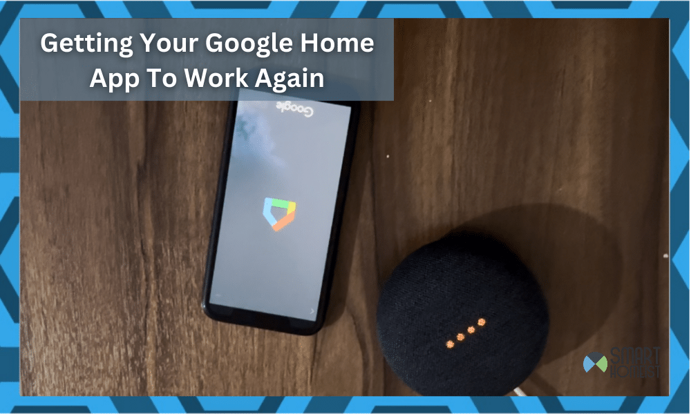 google home app not working