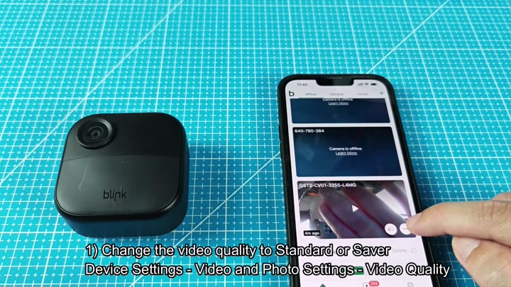 Adjusting video quality to Standard or Saver Adjusting video quality to Standard or Saver