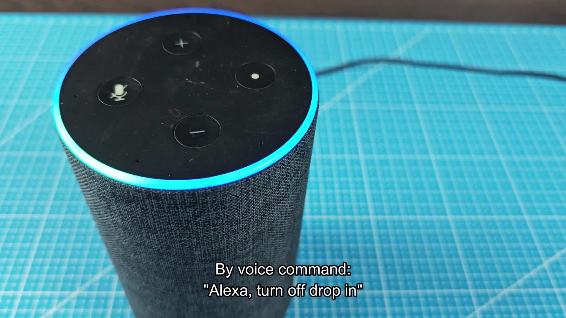 Alexa device ready for voice command Alexa device ready for voice command