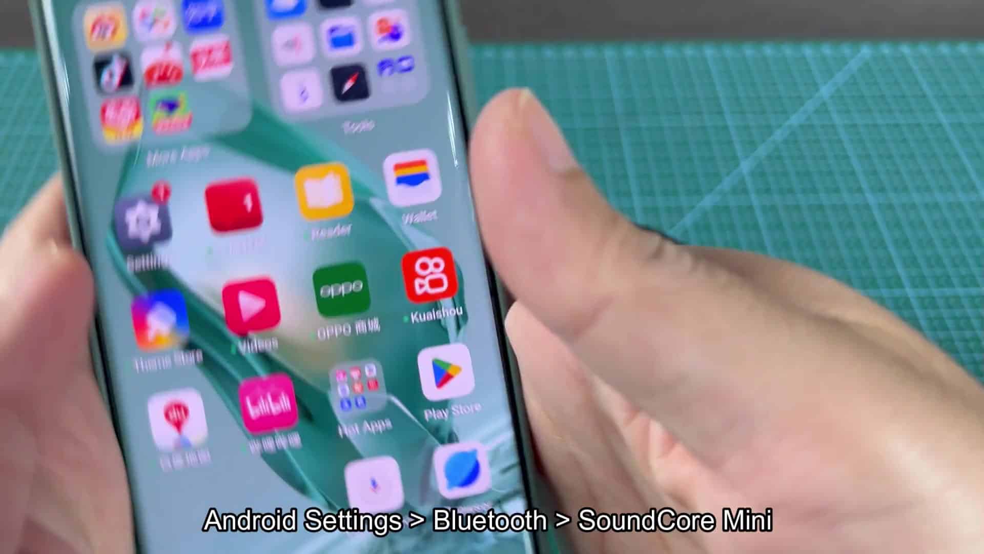 Android Settings Bluetooth menu Android Settings Bluetooth menu