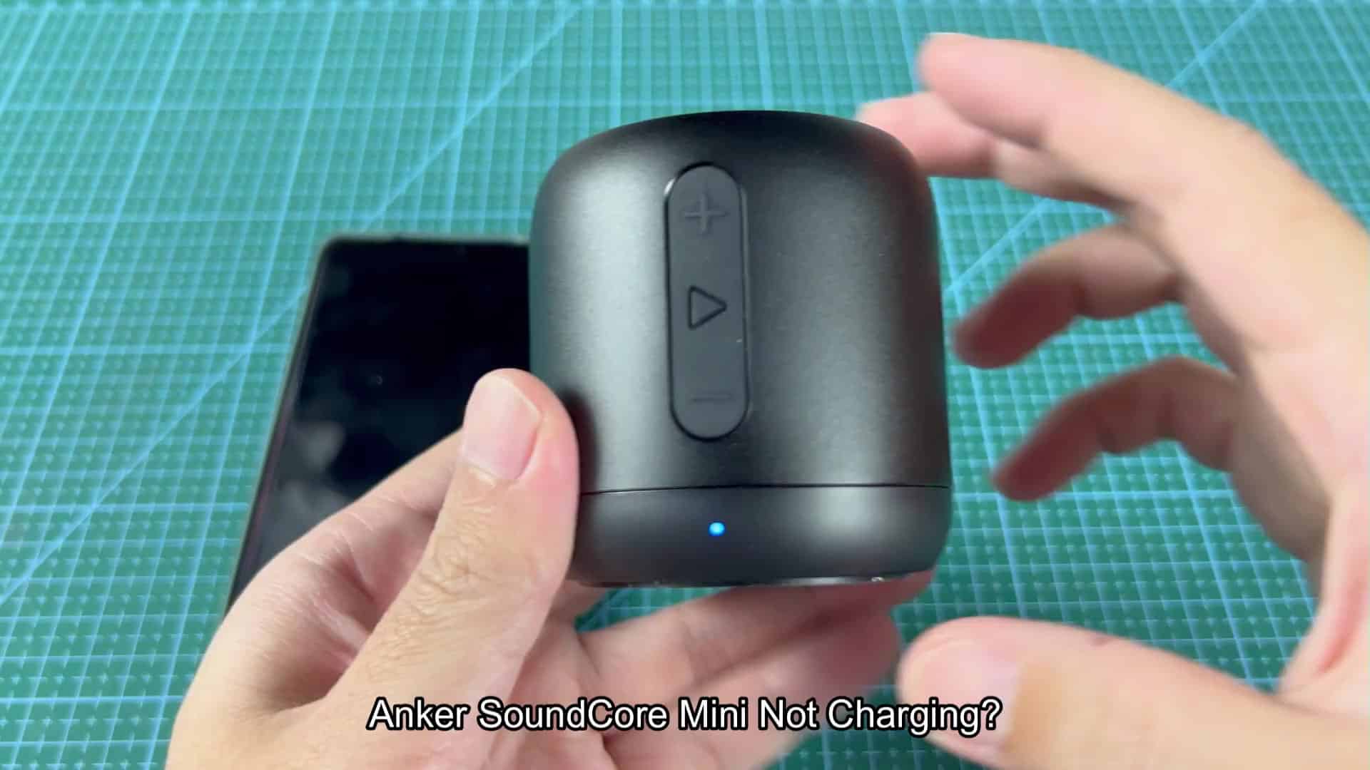 Anker Soundcore Mini speaker side view Anker Soundcore Mini speaker side view