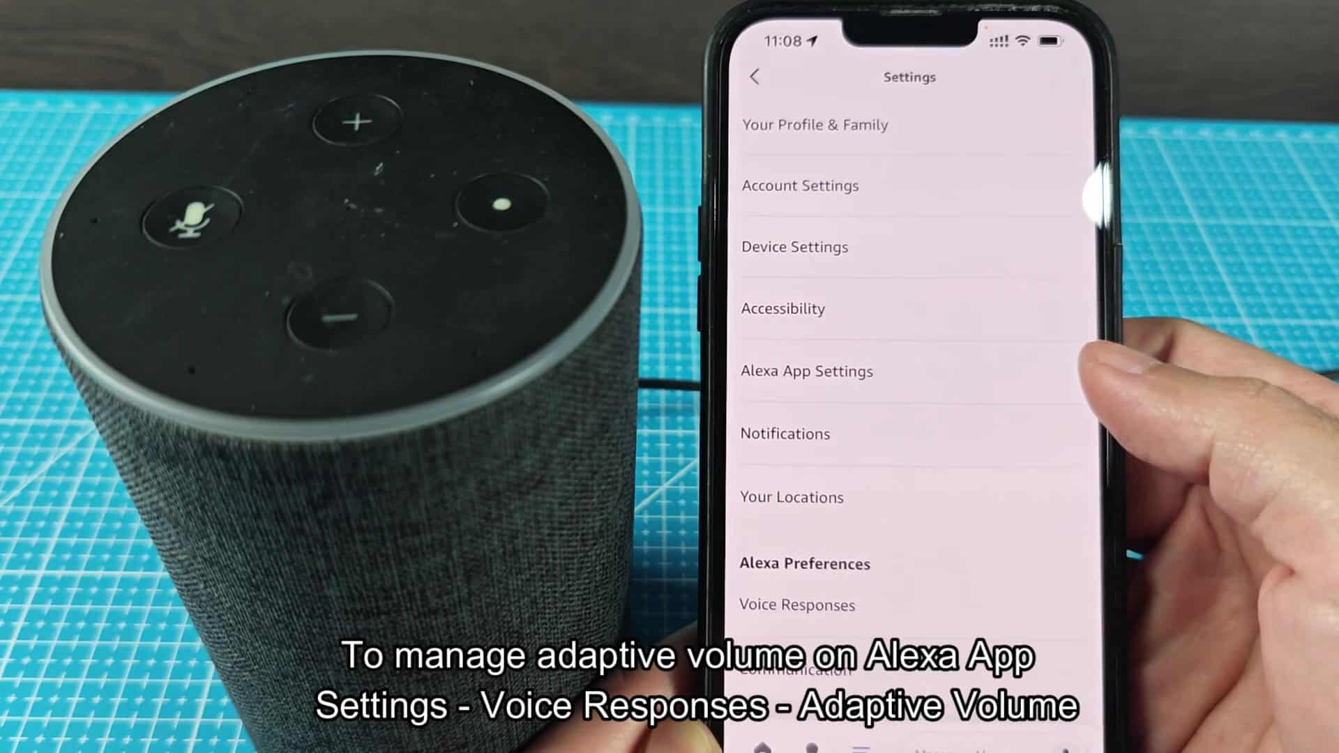 App settings for voice responses App settings for voice responses