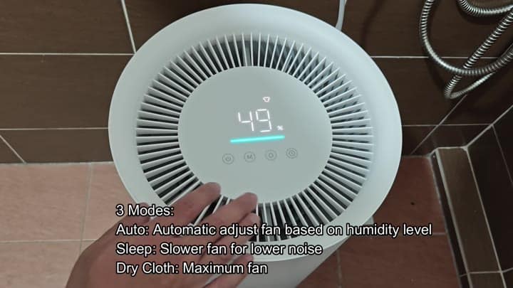 Auto Sleep and Dry Cloth operating modes Auto Sleep and Dry Cloth operating modes