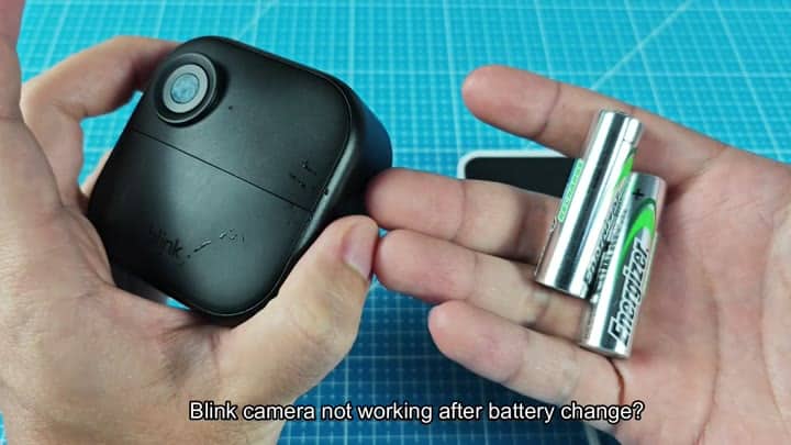 Blink camera and Energizer batteries ready Blink camera and Energizer batteries ready