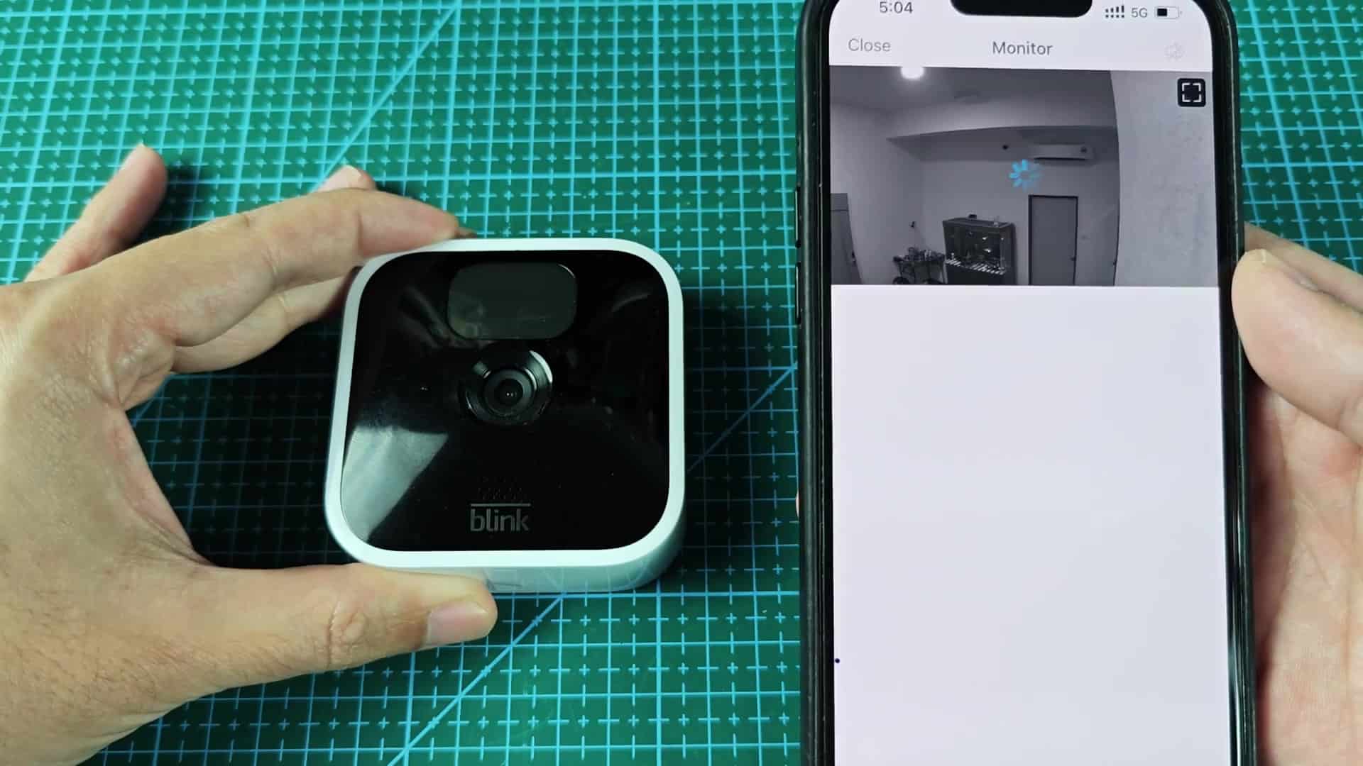 Blink camera blue light during live view Blink camera blue light during live view