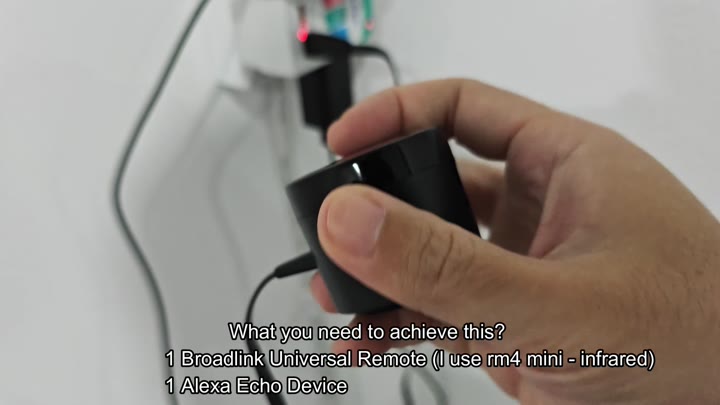 Broadlink RM4 mini with Alexa setup list Broadlink RM4 mini with Alexa setup list