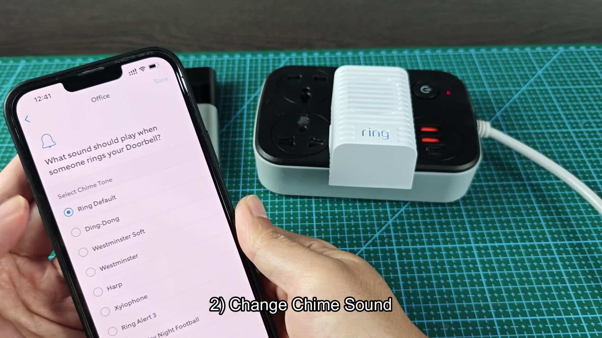 Choosing sound for doorbell chime Choosing sound for doorbell chime