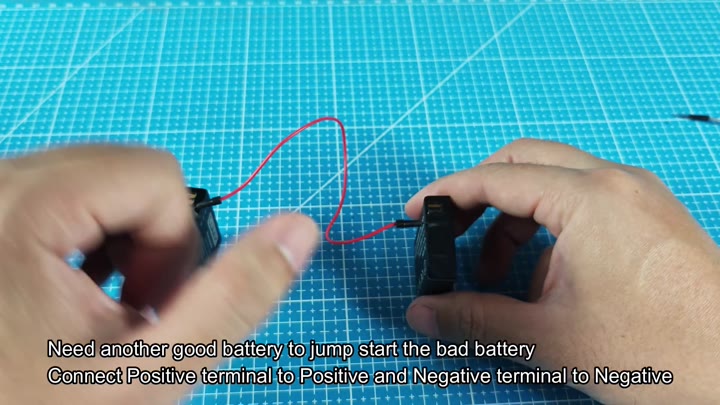 Connecting good battery to bad one Connecting good battery to bad one