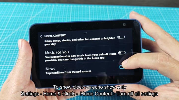 Disabling Music For You toggle Disabling Music For You toggle