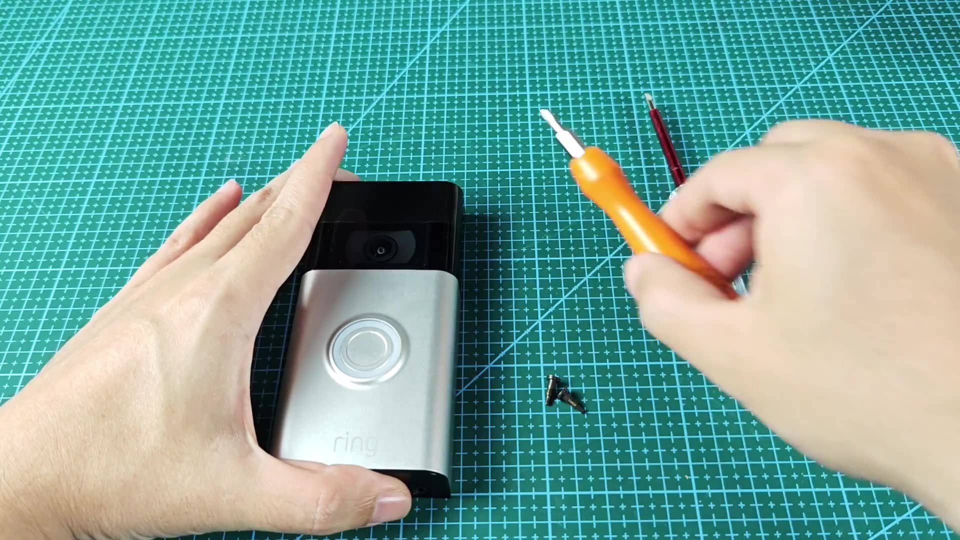 Doorbell with Torx and flat tools Doorbell with Torx and flat tools