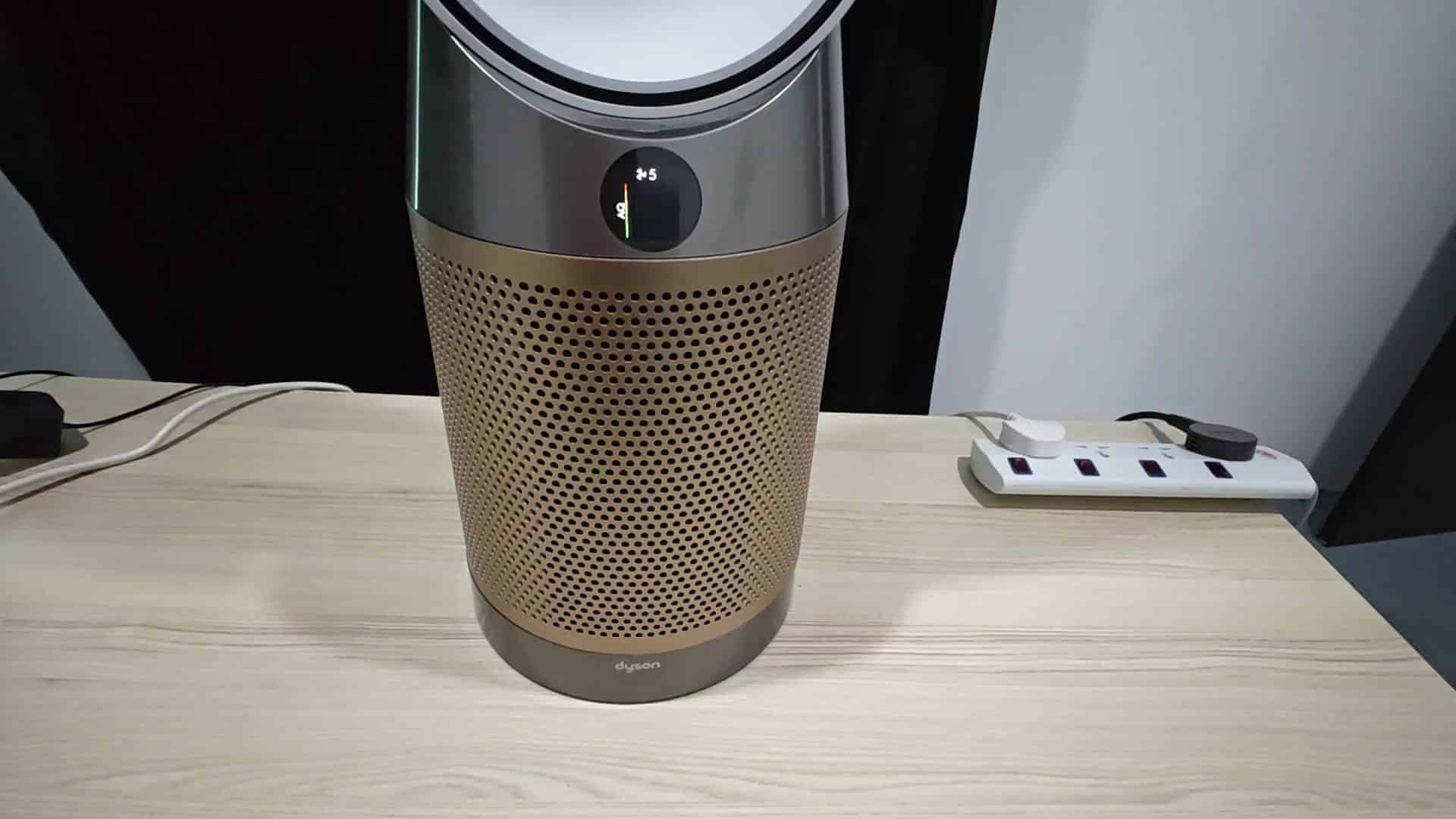 Dyson app shows good air quality Dyson app shows good air quality