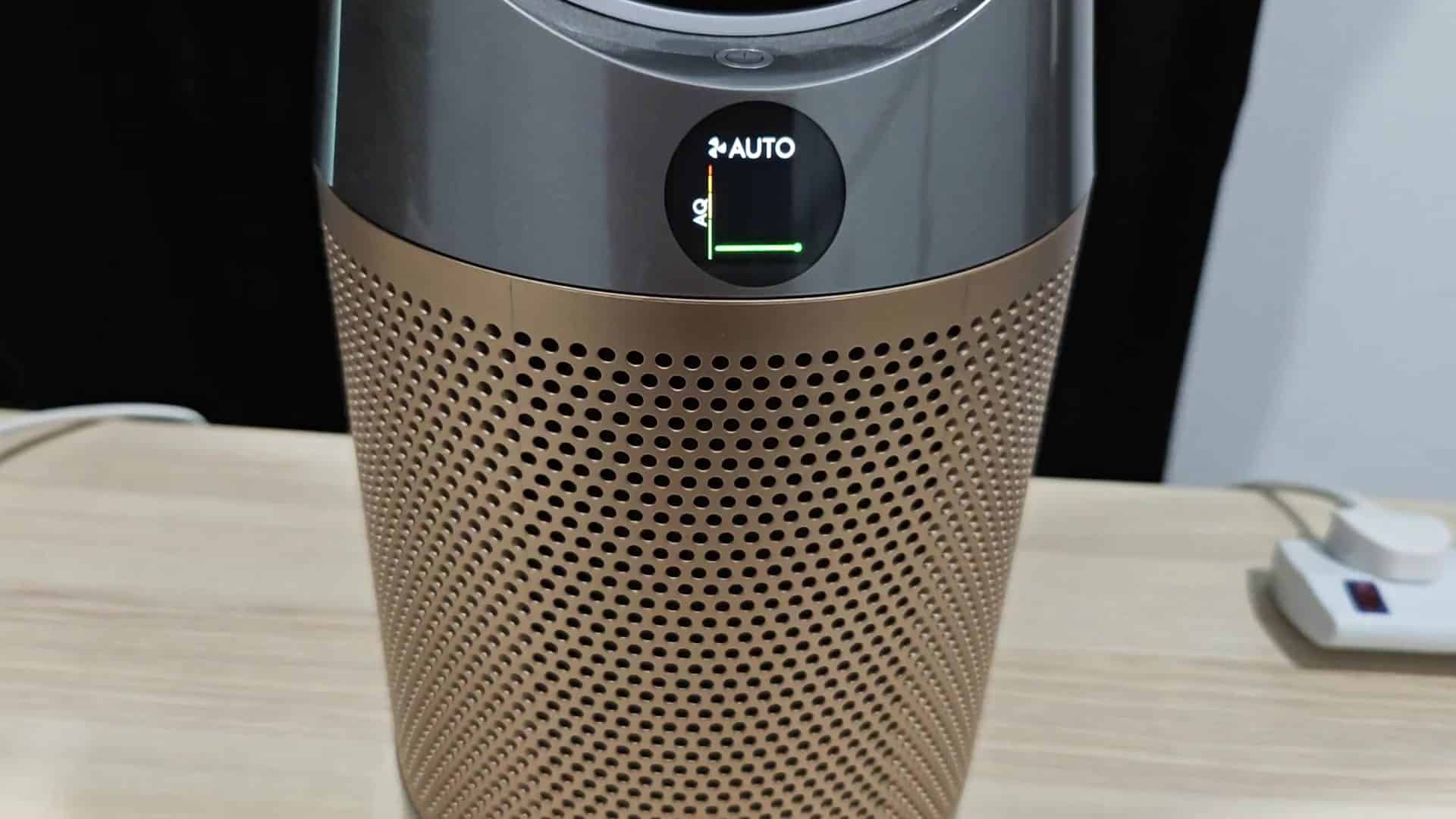 Dyson purifier display in auto mode Dyson purifier display in auto mode