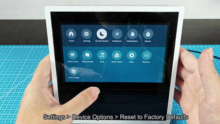 Echo Show home screen app grid Echo Show home screen app grid
