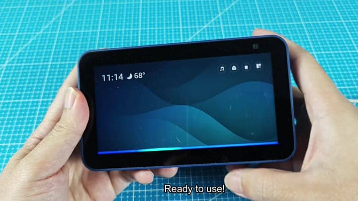 Echo Show home screen ready Echo Show home screen ready
