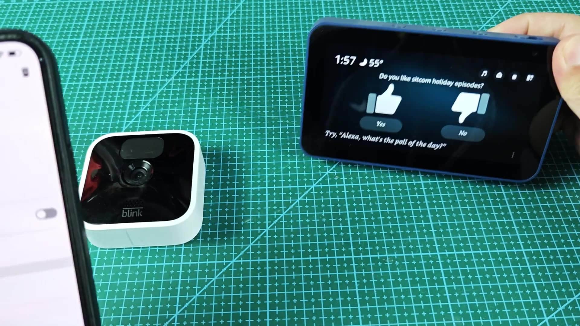 Echo Show polling while phone shows settings Echo Show polling while phone shows settings