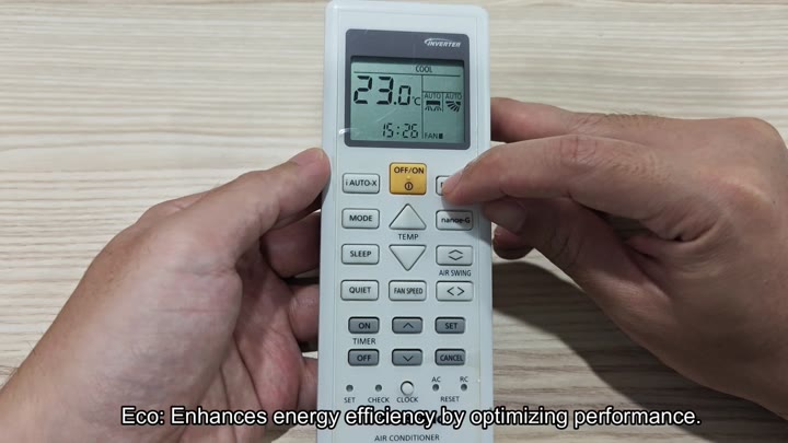Eco mode enhances energy efficiency Eco mode enhances energy efficiency