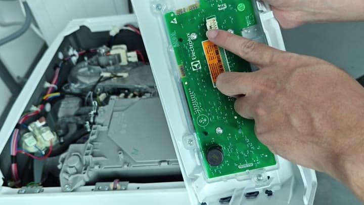 Electrolux branded circuit board inside Electrolux branded circuit board inside