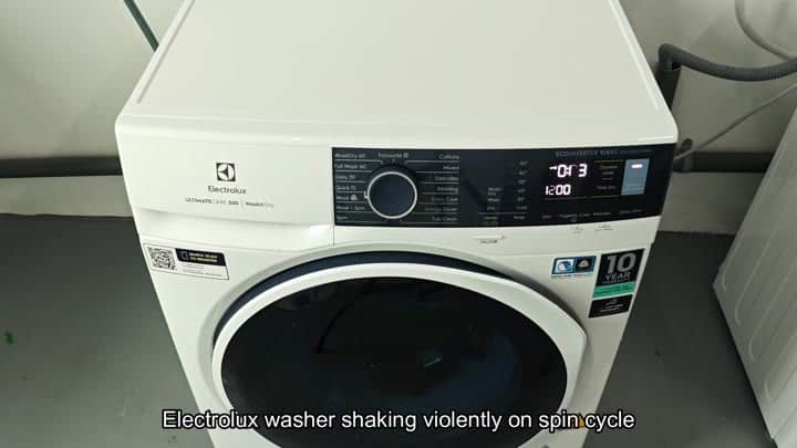 Electrolux washer display showing OF3 error Electrolux washer display showing OF3 error