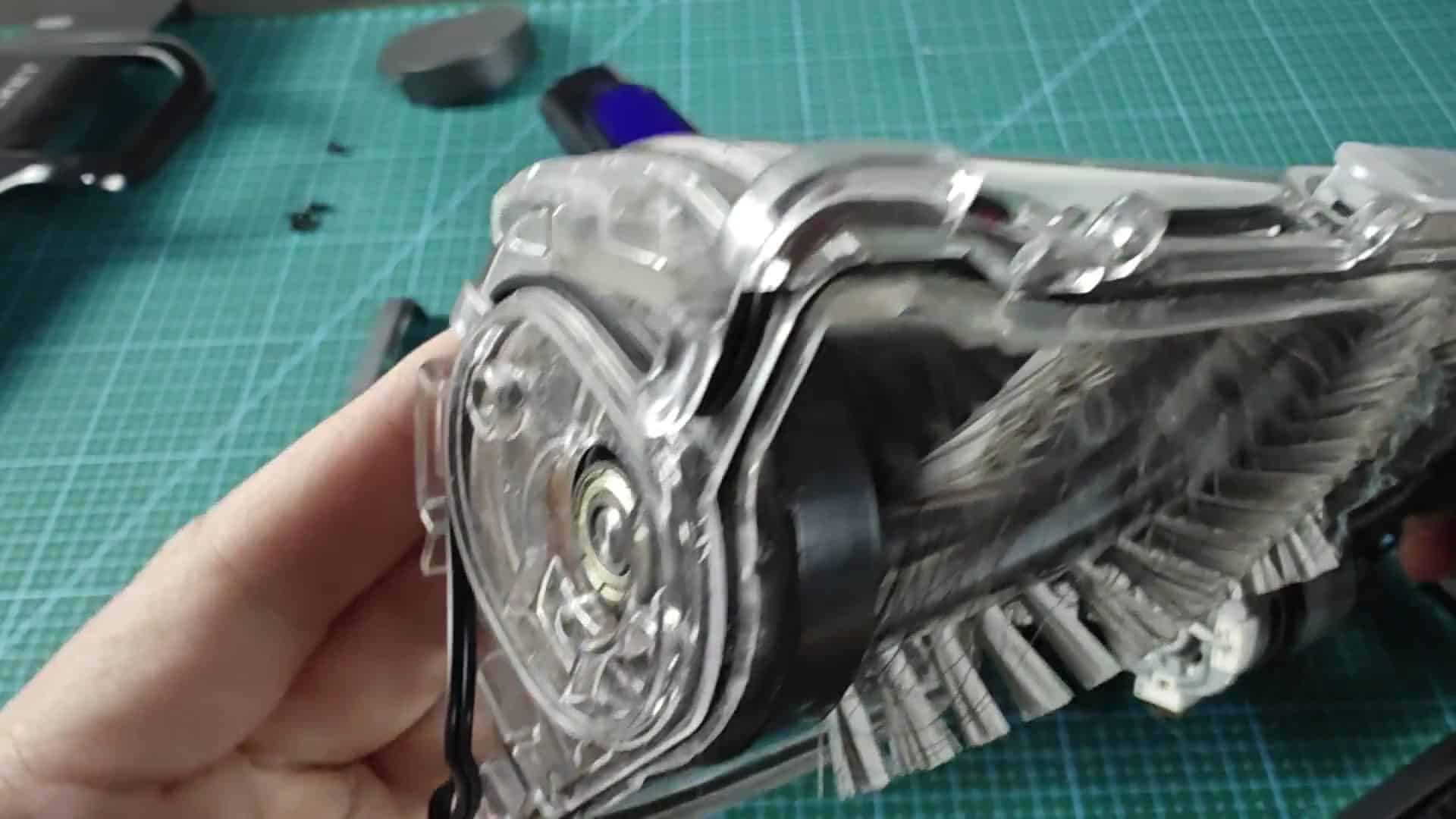 Exposed motor and circuit board Exposed motor and circuit board