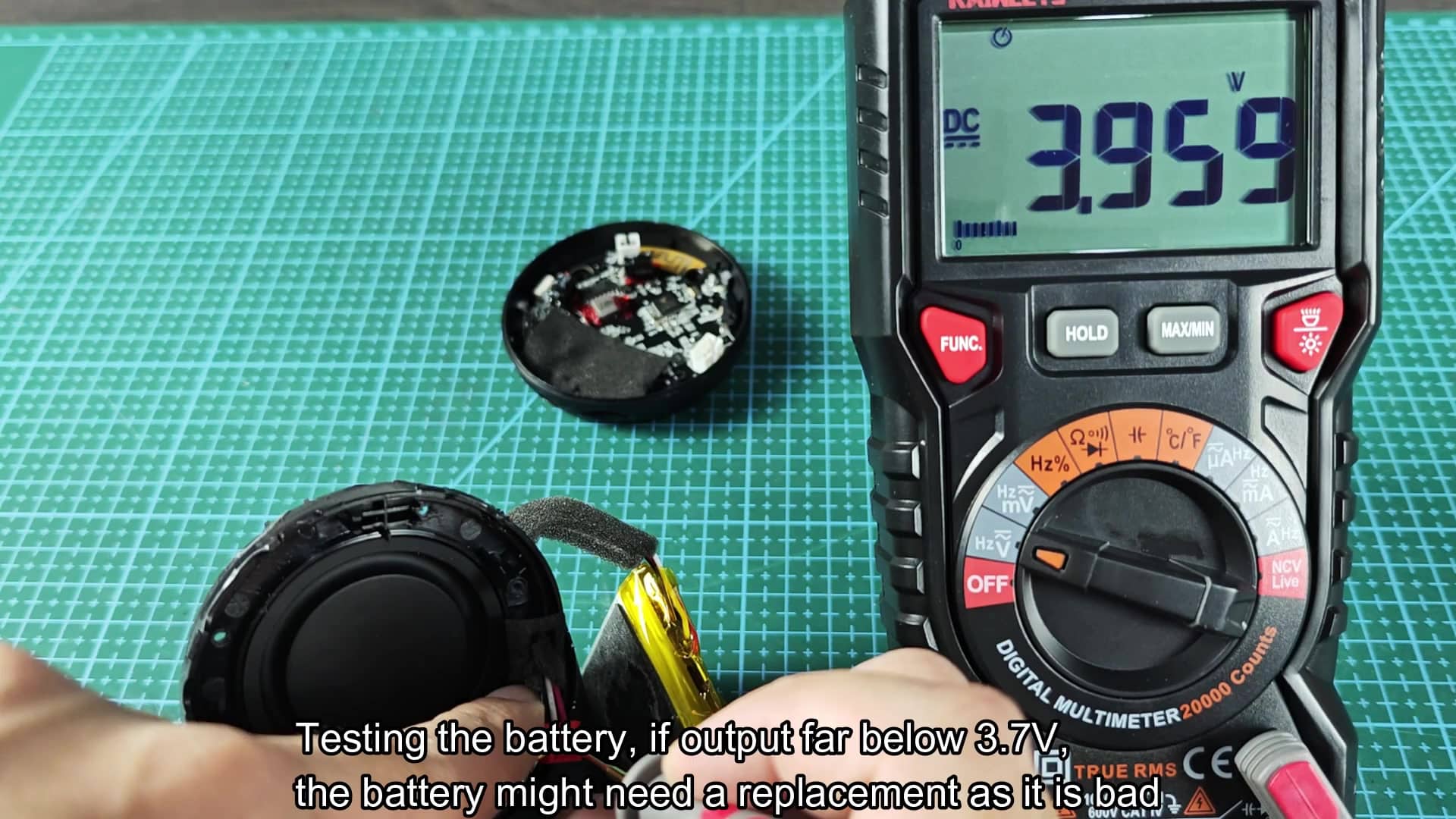 Faulty battery reads only 0.244V Faulty battery reads only 0.244V