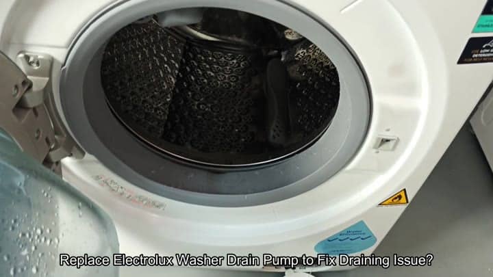 Front-load washer door open Front-load washer door open