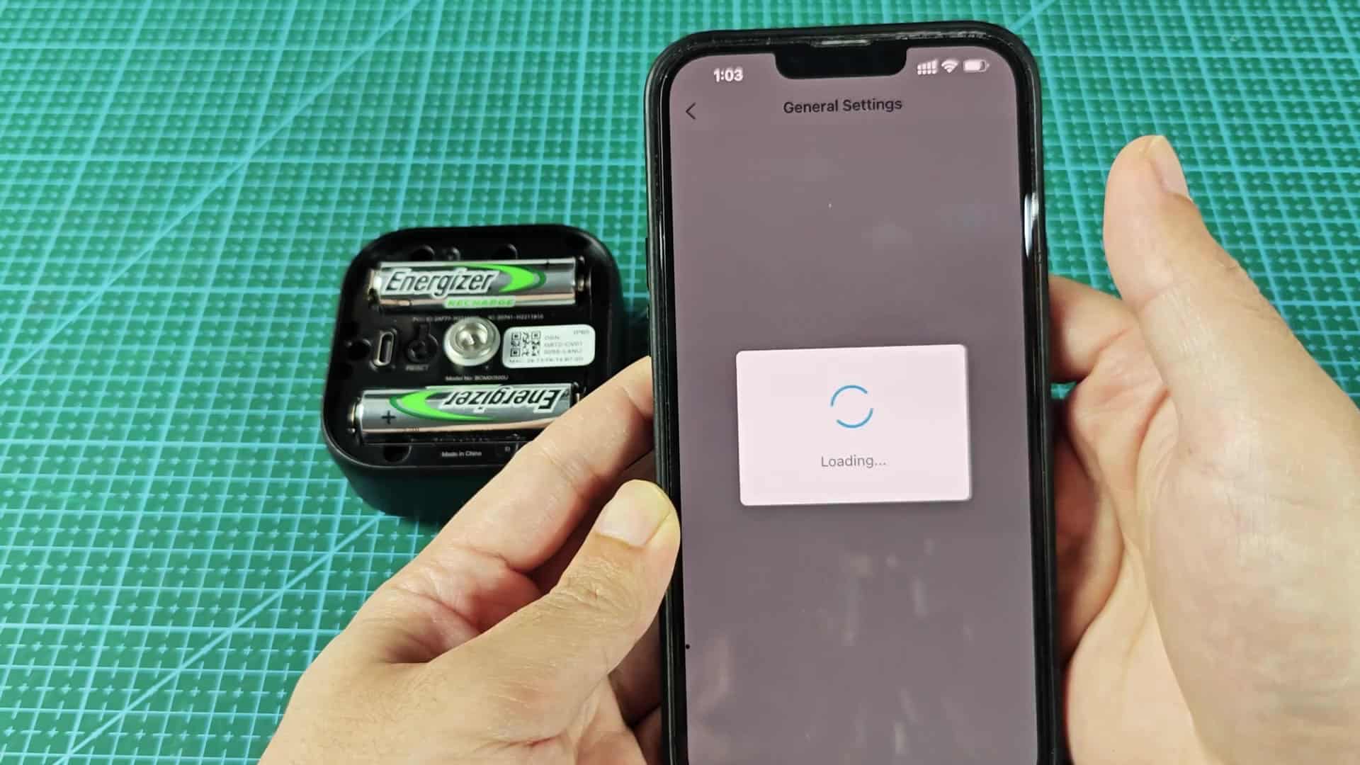 General settings show delete device General settings show delete device