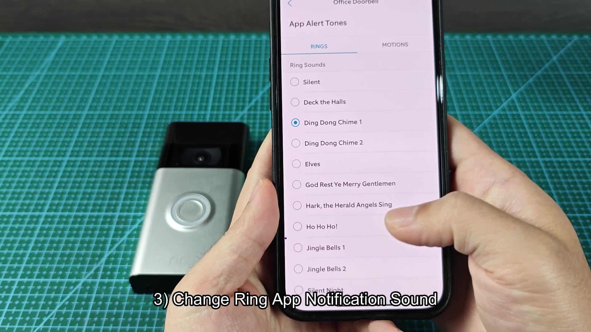 Ho Ho Ho ring tone highlighted Ho Ho Ho ring tone highlighted