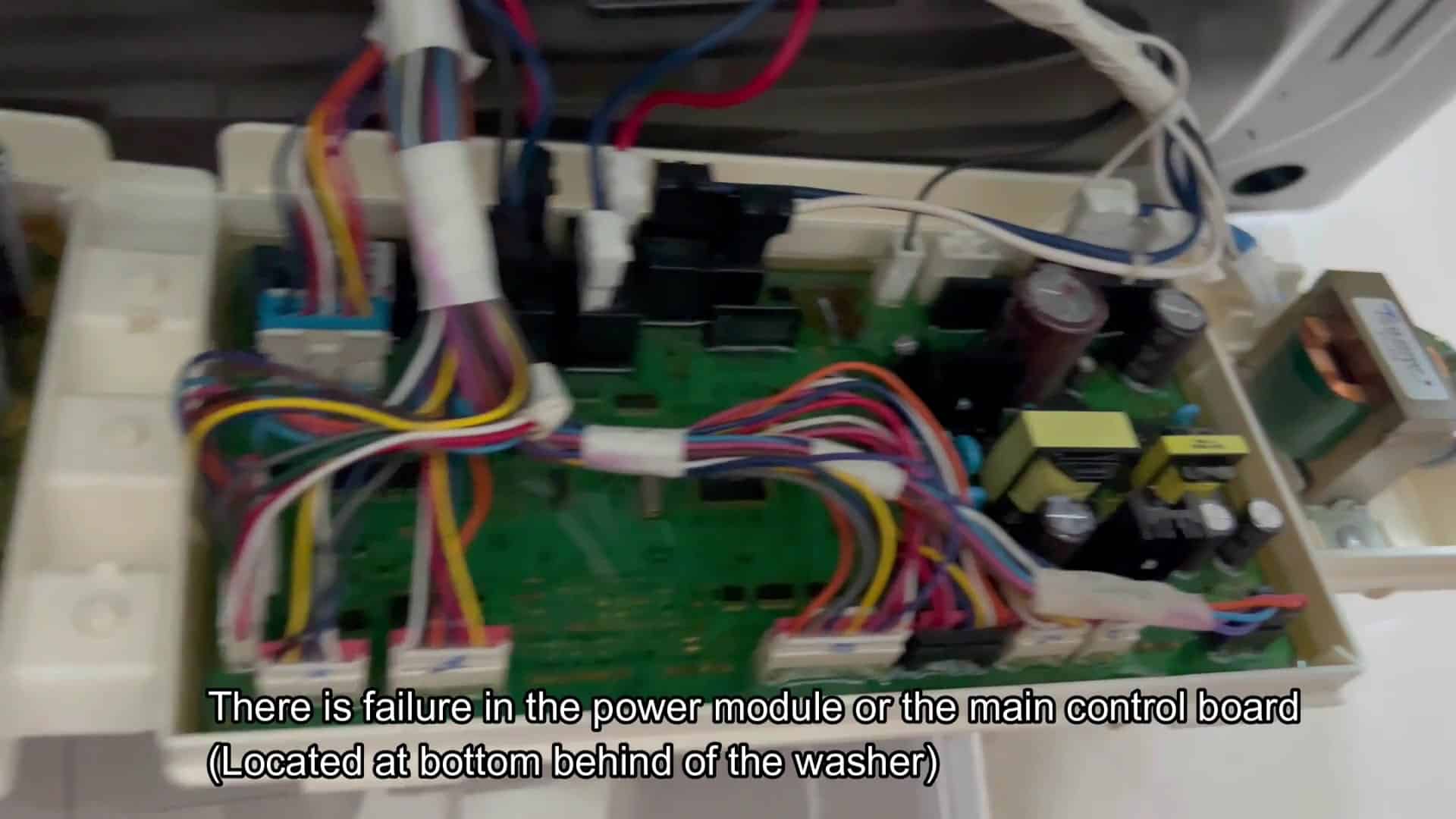 Internal circuit board components shown Internal circuit board components shown