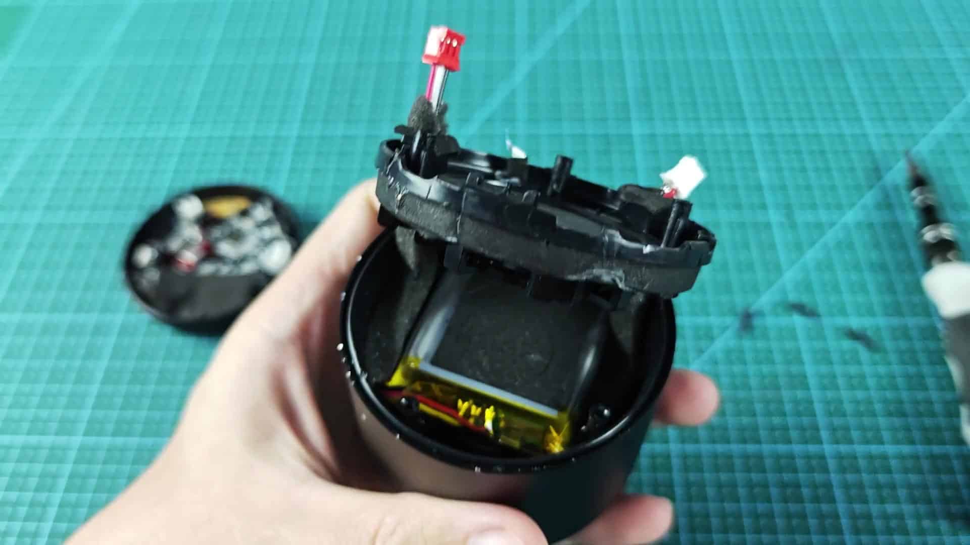 Internal wiring and battery pack Internal wiring and battery pack