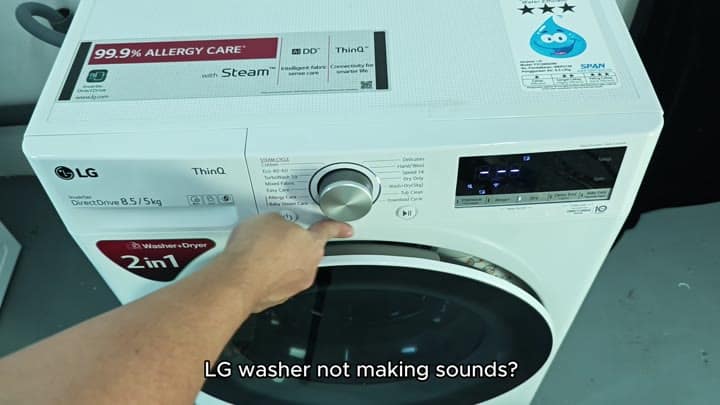 LG washer control panel dial LG washer control panel dial