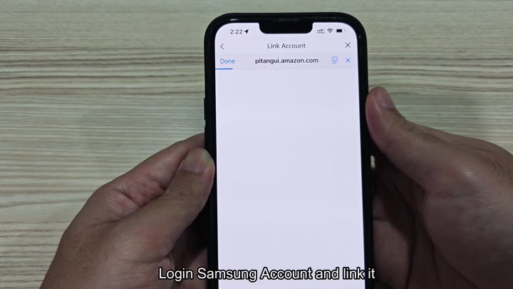 Linking Samsung account to Amazon Linking Samsung account to Amazon