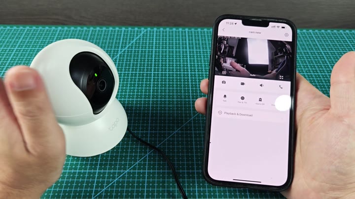 Live camera feed on phone Live camera feed on phone