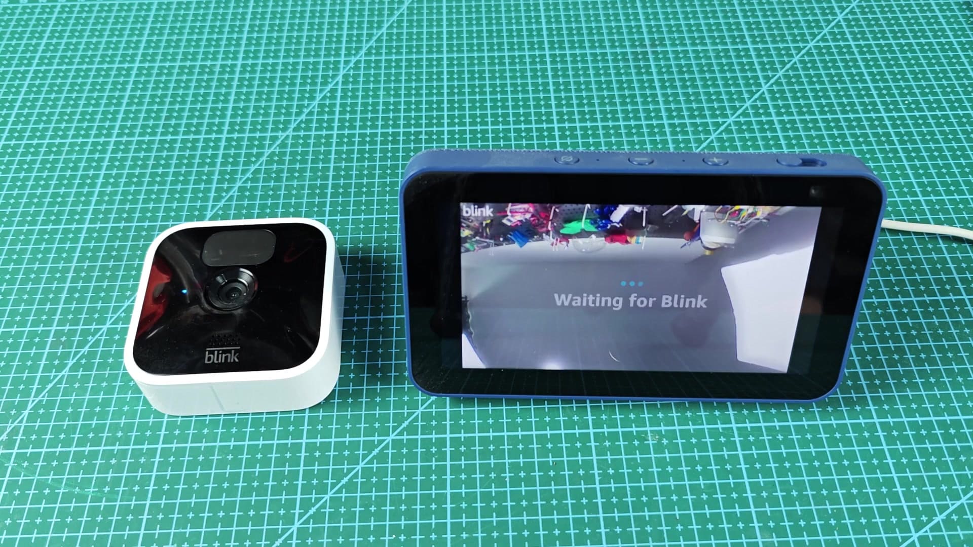 Live workspace feed from Blink camera feed Live workspace feed from Blink camera feed