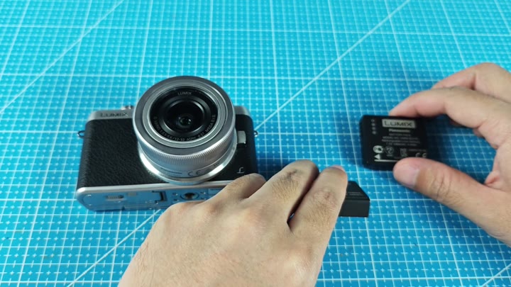 Lumix camera with original batteries Lumix camera with original batteries