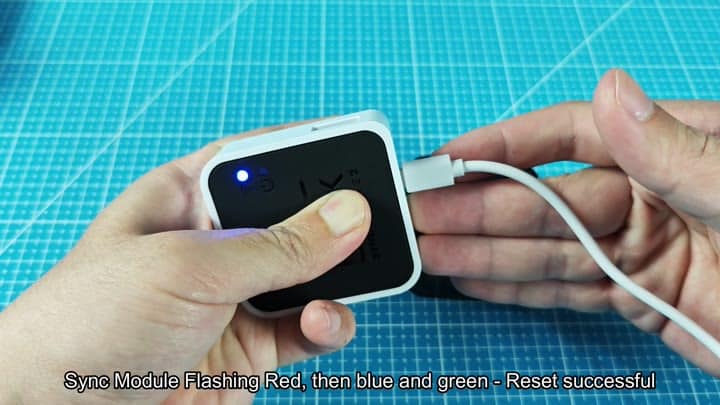 Module flashing red blue green reset Module flashing red blue green reset