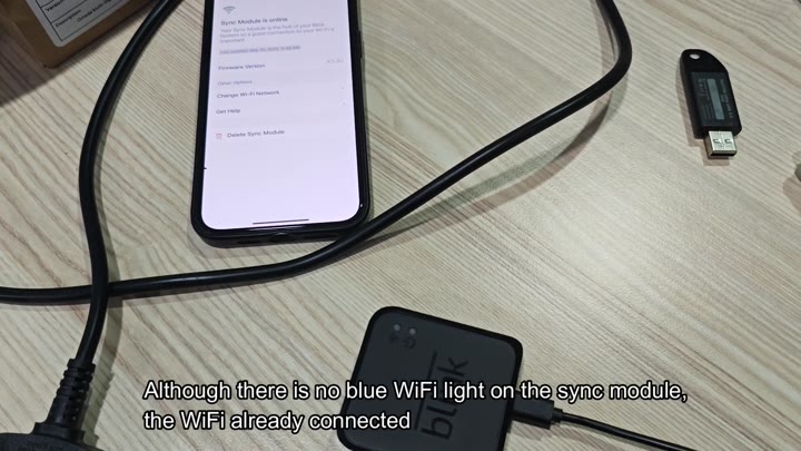 Module online despite missing blue light Module online despite missing blue light
