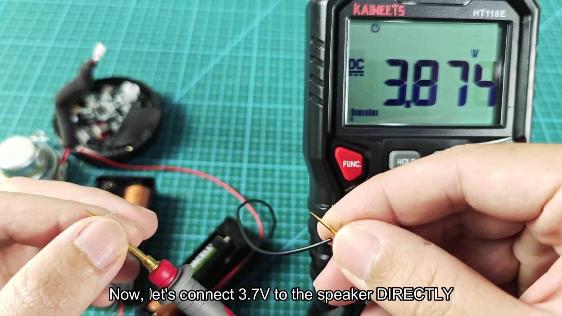 Multimeter confirms 3.875V input Multimeter confirms 3.875V input