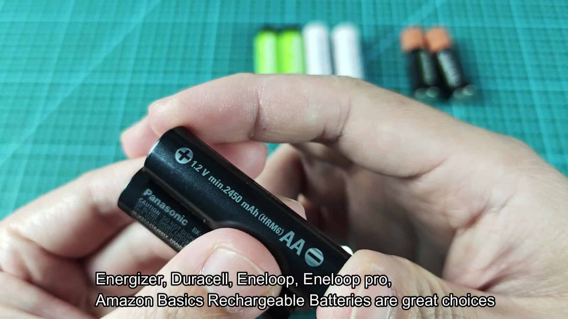 Panasonic Eneloop Pro rechargeable AA battery Panasonic Eneloop Pro rechargeable AA battery