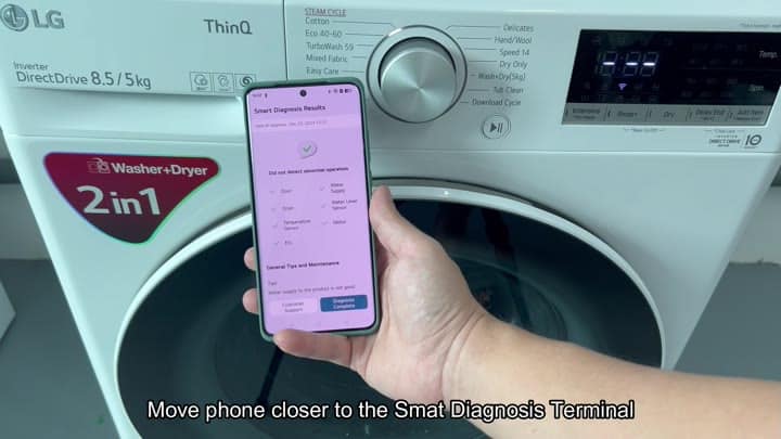 Phone shows clean diagnosis results Phone shows clean diagnosis results