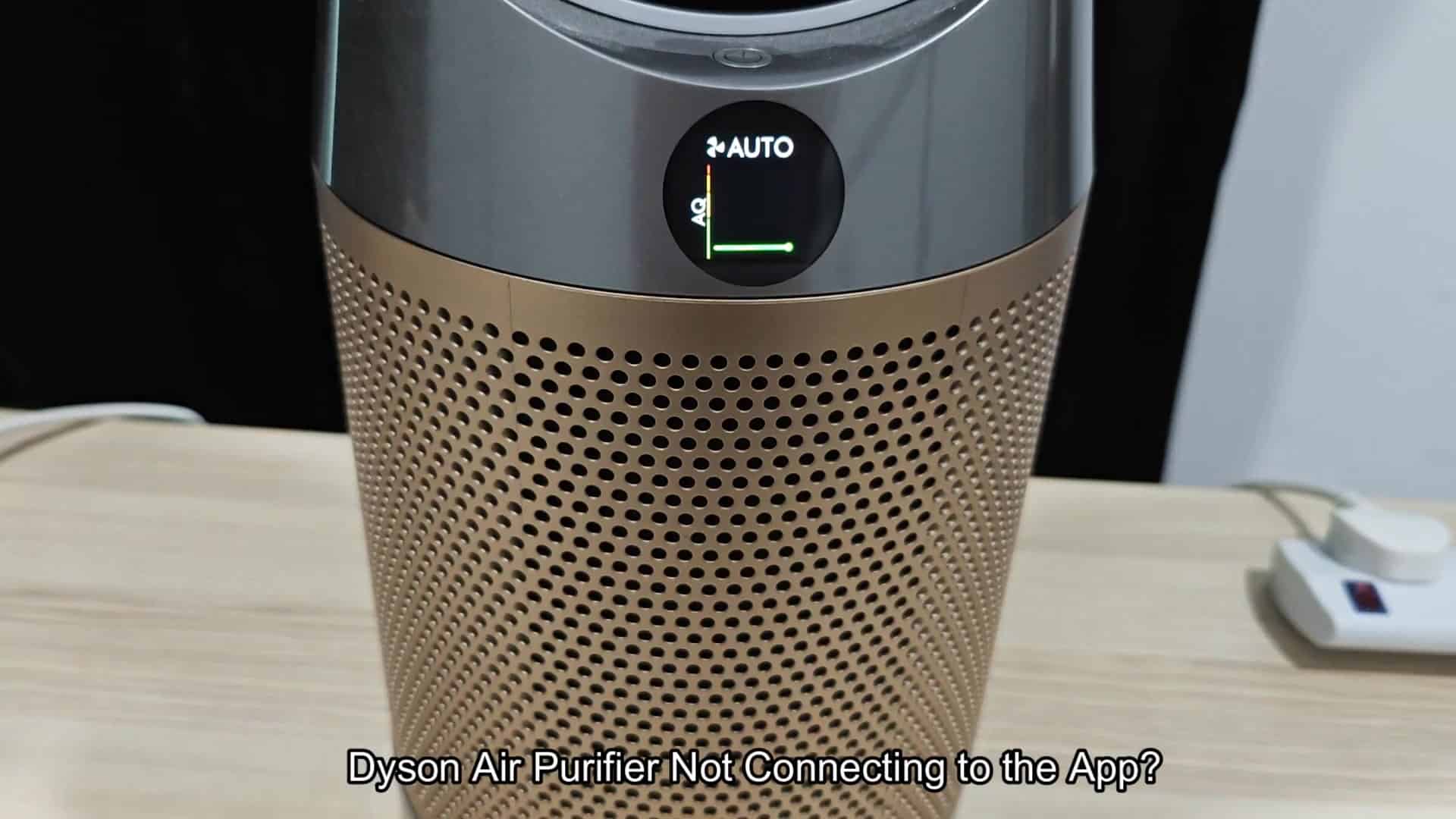 Phone shows connecting to air purifier Phone shows connecting to air purifier