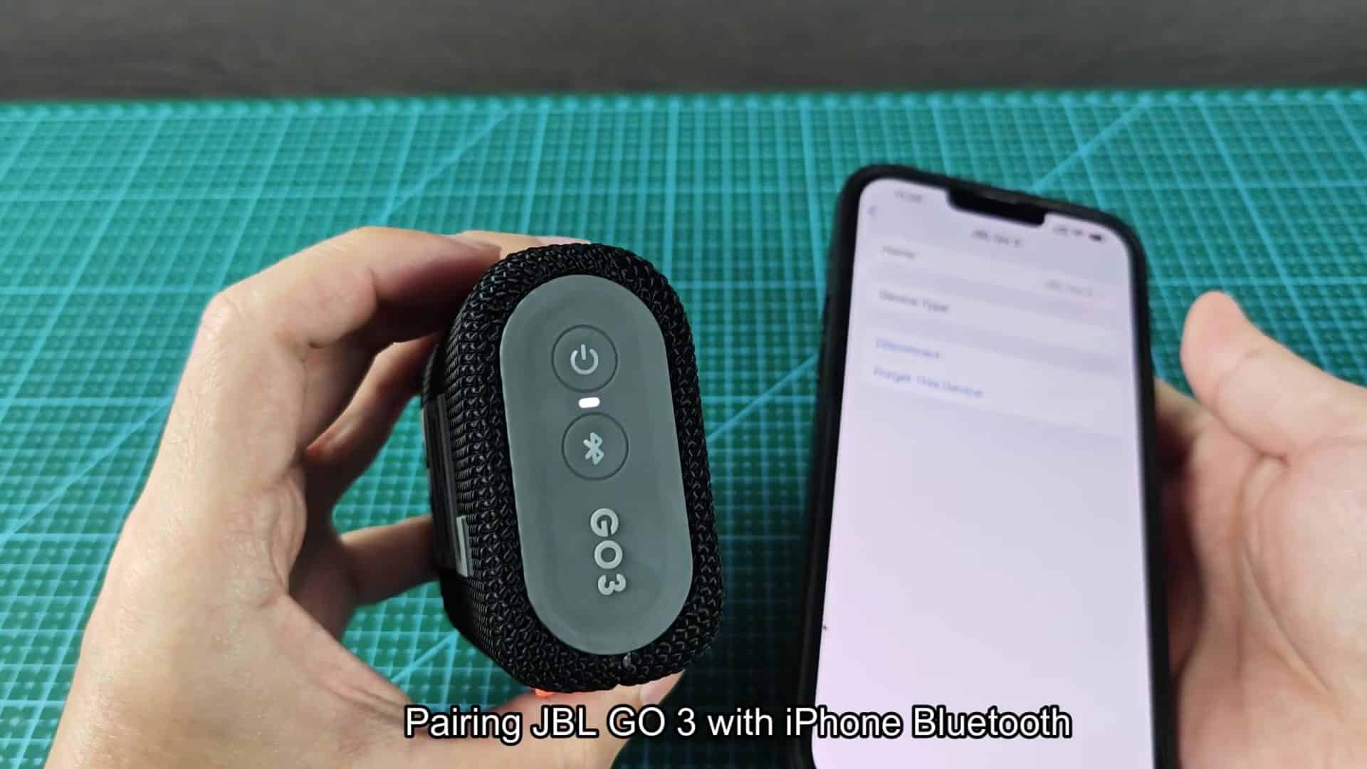 Playing audio through connected JBL speaker Playing audio through connected JBL speaker