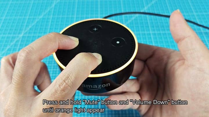 Pressing Mute and Volume Down buttons Pressing Mute and Volume Down buttons