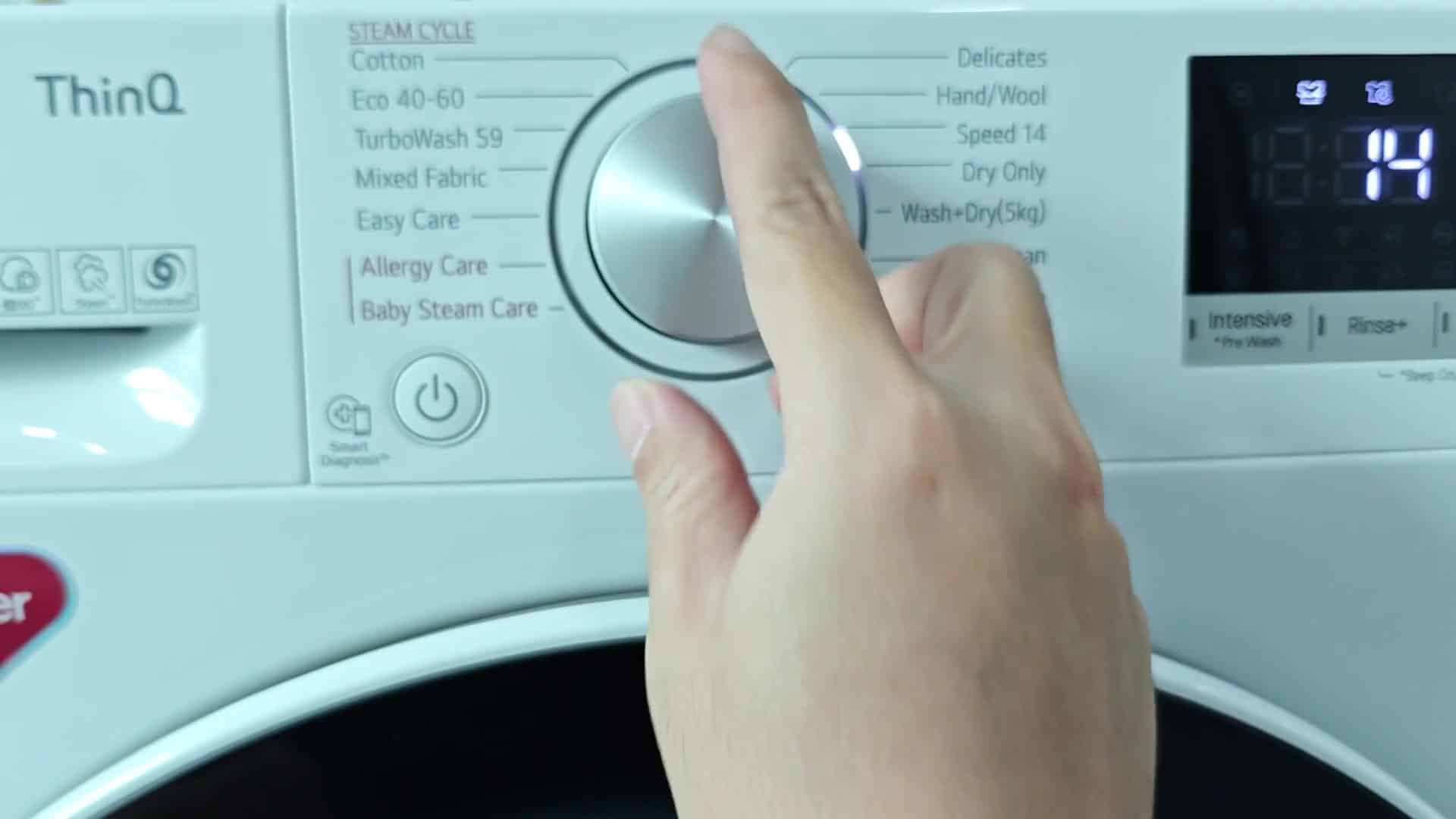 Pressing start pause button to run Pressing start pause button to run