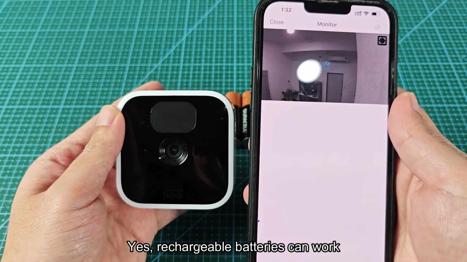 Rechargeable batteries can work in Blink cameras Rechargeable batteries can work in Blink cameras