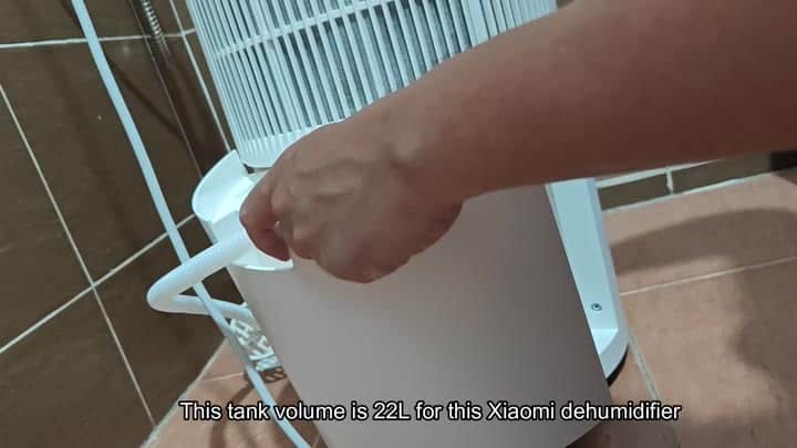 Removing 22L Xiaomi water tank Removing 22L Xiaomi water tank